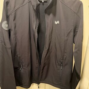 Men's Black Lyft 1K Rides Softshell Driver Jacket Fleece - Limited Edition